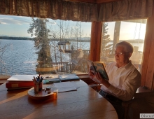 导游在度假圣地